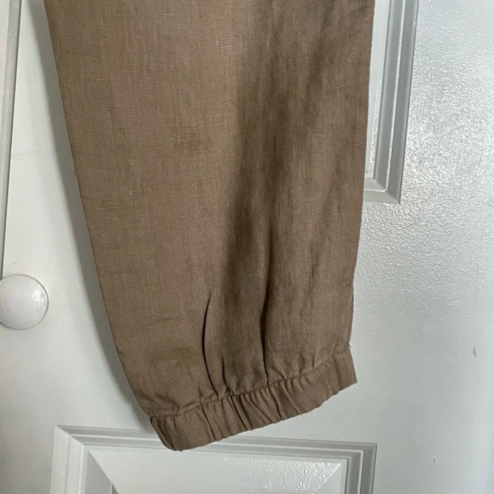 100% Linen Drawstring Pants - Picture 6 of 6